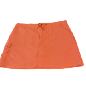 Patagonia orange skort